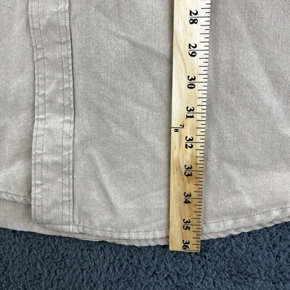 Tyndale Flame Resistant Work Jacket Shirt Size 3XL 9 CAL 2 CAT Khaki Tan Pocket - Picture 13 of 13